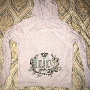 Juicy couture zip up sweater